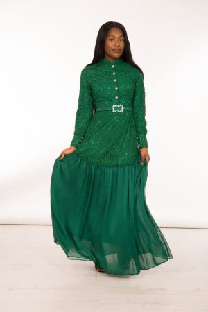 Lady Green Dress
