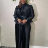 PLEATED PLISSE PEPLUM CO ORD SET - Image 2