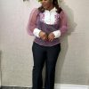 SHEER MESH BLOUSE - Image 2