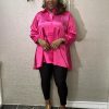CASUAL SATIN SHIRT