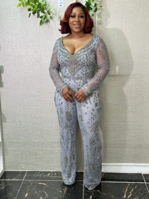 Home LUX EMBELLISHED JUMPSUIT