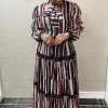 LUX STRIPE MAXI DRESS - Image 4