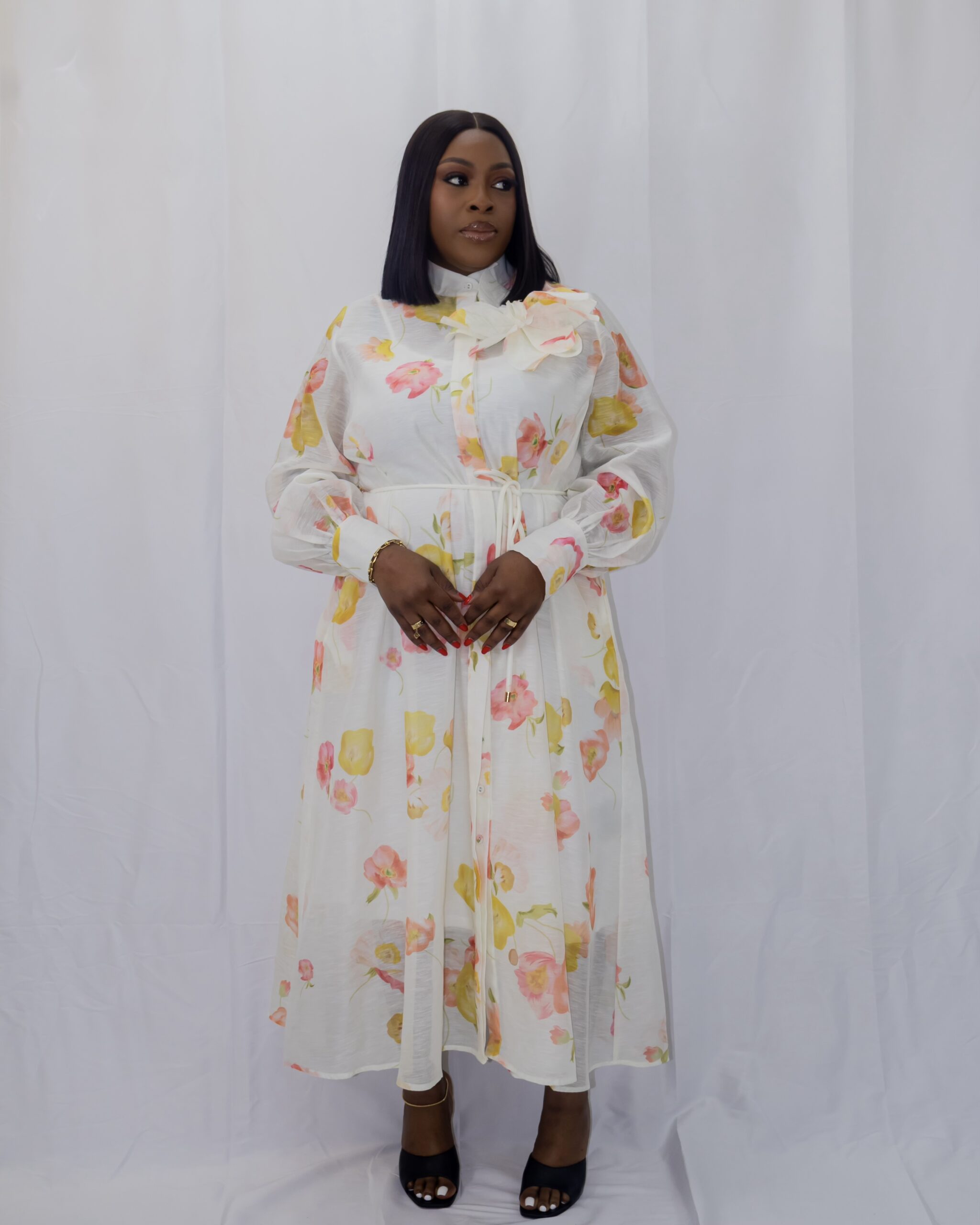floral-midi-shirt-dress