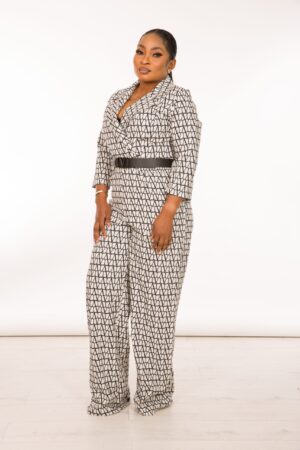 V logo jumpsuit