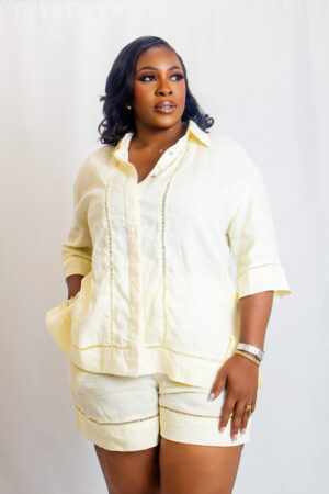 Linen co ord short set