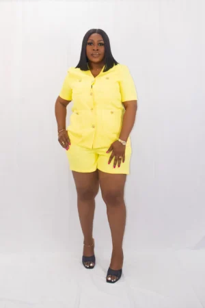 Blazer and short co ord