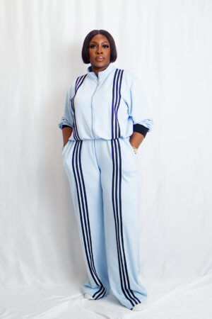 Stripped two piece set