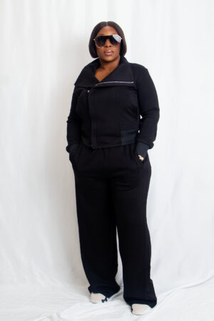 Velvety High neck Co Ord Set
